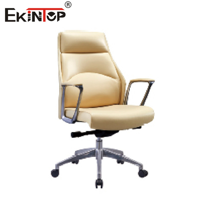 Schwenker-ergonomischer Büro-vollziehendLederstuhl-bequeme hohe Rückseite