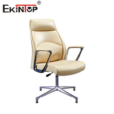 Schwenker-ergonomischer Büro-vollziehendLederstuhl-bequeme hohe Rückseite