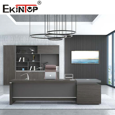 Gray Color Morden Office Furniture-Computertisch für Werbung