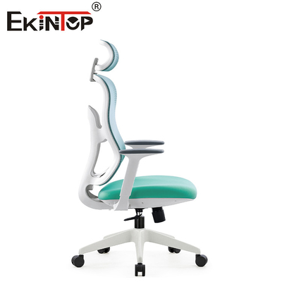 Hoher hinterer ergonomischer Büro-Mesh Chair Green Adjustable Height-Schwenker
