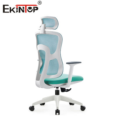 Hoher hinterer ergonomischer Büro-Mesh Chair Green Adjustable Height-Schwenker