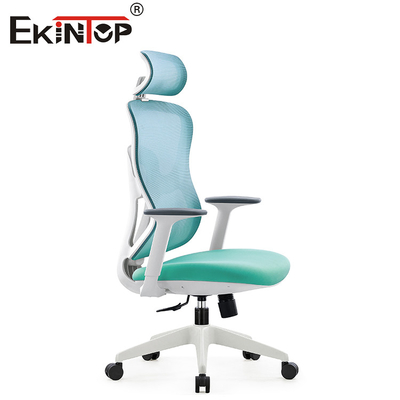Hoher hinterer ergonomischer Büro-Mesh Chair Green Adjustable Height-Schwenker