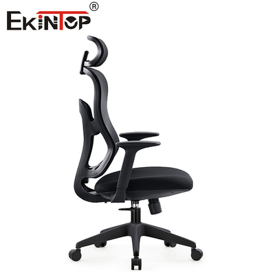 Schwarze Höhen-justierbares Büro Mesh Chair Lumbar Support