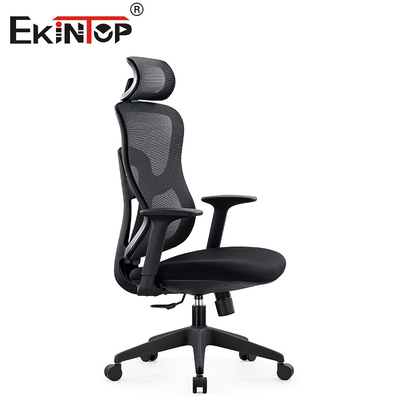 Schwarze Höhen-justierbares Büro Mesh Chair Lumbar Support