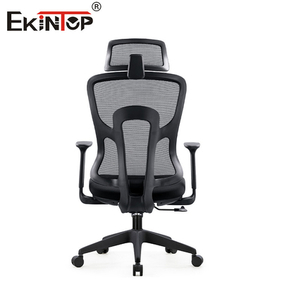 Schwarze Höhen-justierbares Büro Mesh Chair Lumbar Support