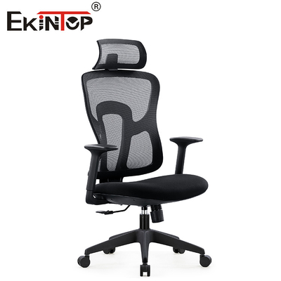Schwarze Höhen-justierbares Büro Mesh Chair Lumbar Support