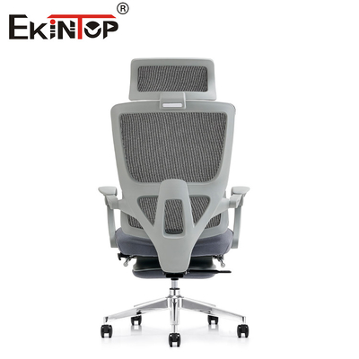 Standard-Gray Office Mesh Chair For-Rückenschmerzen mit Gießmaschinen-Kopflehnen-Sitzplätzen
