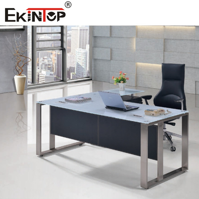 SGS Executive Glass Büro Schreibtisch Ecke Tisch Wohnmöbel