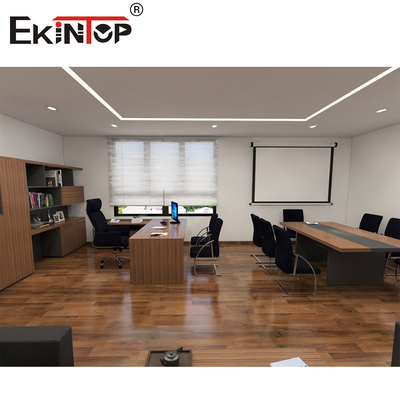 Erhöhen Sie Ihren Arbeitsplatz Schlüsselfertig Büro Möbel Projektlösung mit einem Stand Finish