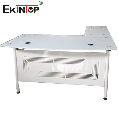 OEM Contemporary Glass Office Desk definiert Ihren Arbeitsplatz mit moderner Eleganz neu