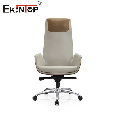 Moderne Design-Stil PU-Leder-Esstühle Moderne mit Metallbeinen