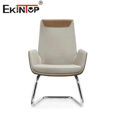 Moderne Design-Stil PU-Leder-Esstühle Moderne mit Metallbeinen