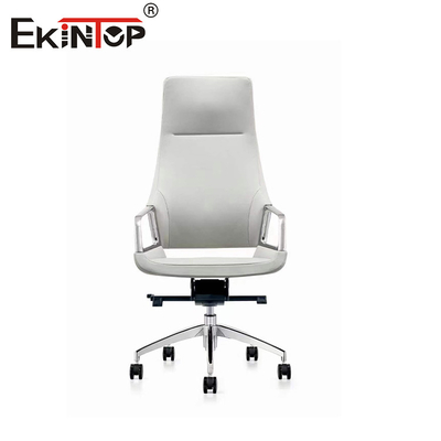 Ergonomischer Bürostuhl aus Leder, maßgeschneiderte Unterstützung für lange Arbeitszeiten