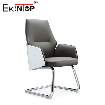 OEM PU-Leder-Esstühle mit Metallbeinen