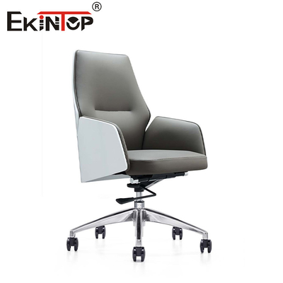 OEM PU-Leder-Esstühle mit Metallbeinen