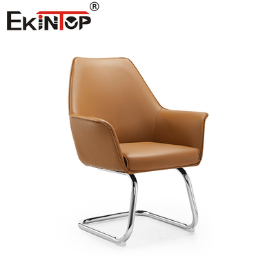 Ergonomischer Lederstuhl mit Lendenunterstützung