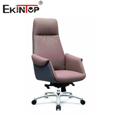 Innenraum PU Ergonomisch Drehbare Leder Bürostuhl Hochrücken ODM