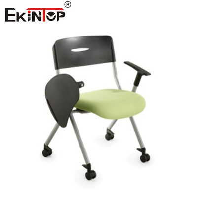 Moderner Klappstuhl mit Schreibtisch Besucher Gast Mesh Back Office Trainingstuhl