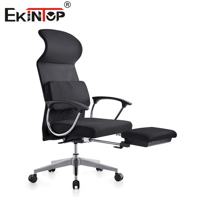 Bürostuhl mit hohem Rücken, mit ergonomischer Lendenstütze und Kopfstütze