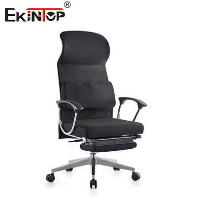 Bürostuhl mit hohem Rücken, mit ergonomischer Lendenstütze und Kopfstütze