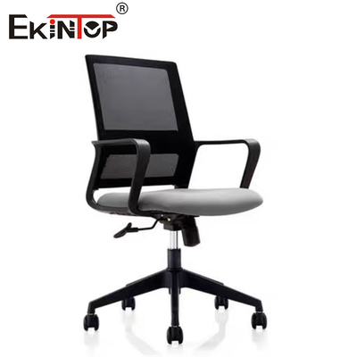 Mittlerer Rücken Mesh Bürostuhl mit Sponge Seat Kissen synchronisierte Mechanismus