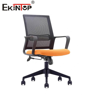 Mittlerer Rücken Mesh Bürostuhl mit Sponge Seat Kissen synchronisierte Mechanismus