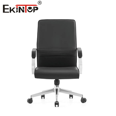 Moderne Bürostühle aus Leder mit Rädern anpassbar