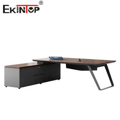 Moderner Stil Büro Schreibtisch mit Speicher Schrank anpassbar