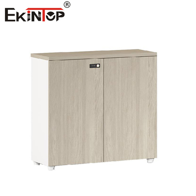 Moderner Stil Walnussholz Schrank Unter dem Schreibtisch Anpassbar