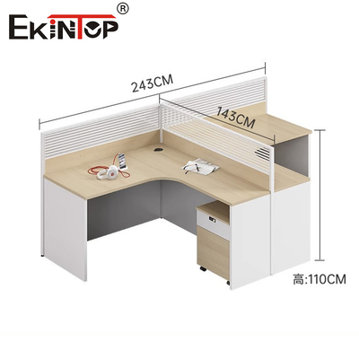 Moderne L-Form Executive Workstation Schreibtisch für den Arbeitsplatz