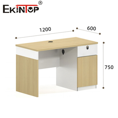 Walnuss Büro Schreibtisch Mitarbeiter Tisch Mit Schubladen Moderne Stil
