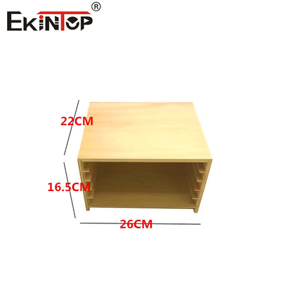Anpassbarer Holzschrank im modernen Stil mit Schubladen für das Home Office
