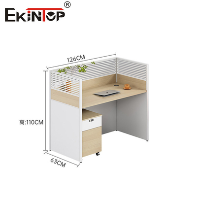 Modernes Design Walnuss Büro-Arbeitsplatz Mitarbeiter Schreibtisch für Büroräume