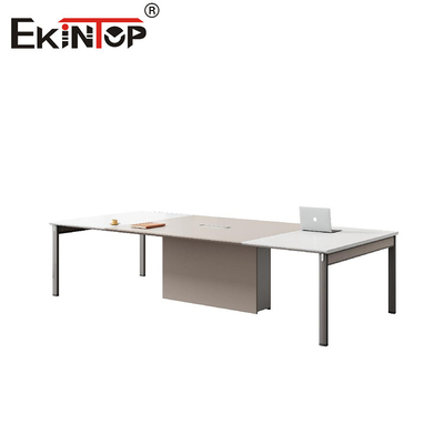 Moderne Aluminium Legs Konferenztisch für 6 Personen Tagungstisch