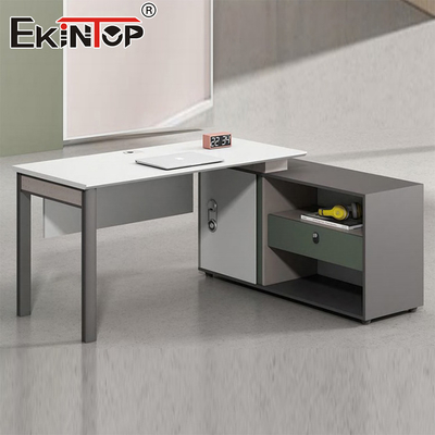Anpassbarer Stil mit Partition und Speicher Schrank Büro-Arbeitsplatz