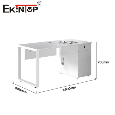 Minimalistische moderne Büromöbel Billiger Schreibtisch mit Metallbeinen