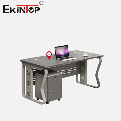 Moderner Stil Büro-Rezeption Möbel Metallrahmen Schreibtisch anpassbar