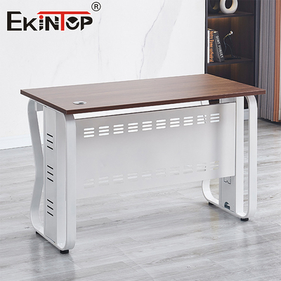 Ergonomisches Design Minimalistischer Schreibtisch Massivholz Computerschreibtisch