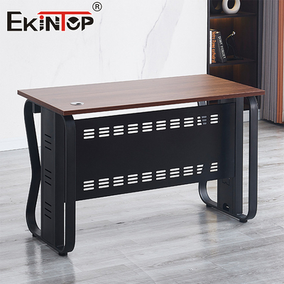 Ergonomisches Design Minimalistischer Schreibtisch Massivholz Computerschreibtisch