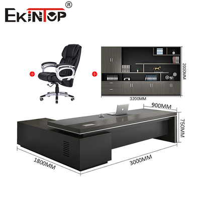 Custom CEO Büro Schreibtische Büroraum Großer Schreibtisch mit Schubladen