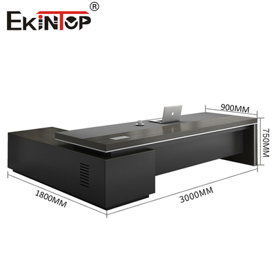 Anpassbarer Classic Style Manager Schreibtisch Büro Tisch Großer Schreibtisch mit Schubladen