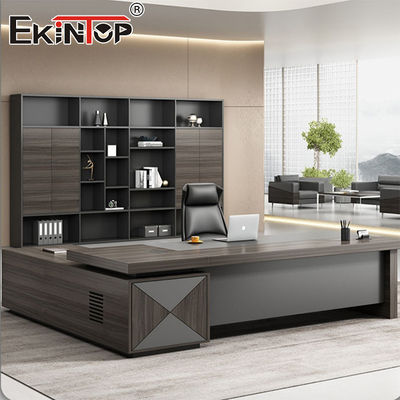 Personalisierbares Klassiker aus Massivholz Büro Schreibtisch Großes Schreibtisch mit Schubladen