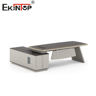L-förmiger Schreibtisch mit Lagerschrank Modernes Design
