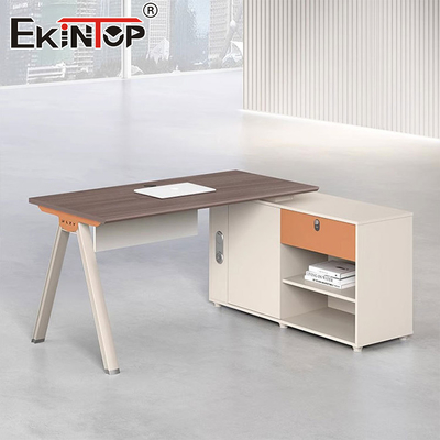Moderner Stil Mitarbeiter-Schreibtisch mit Lagerschrank