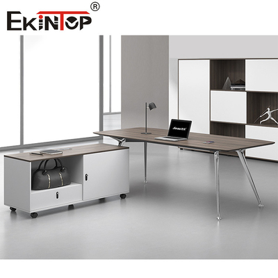 Hochwertiger, minimalistischer Stil, moderner Schreibtisch, benutzerdefinierter Schreibtisch