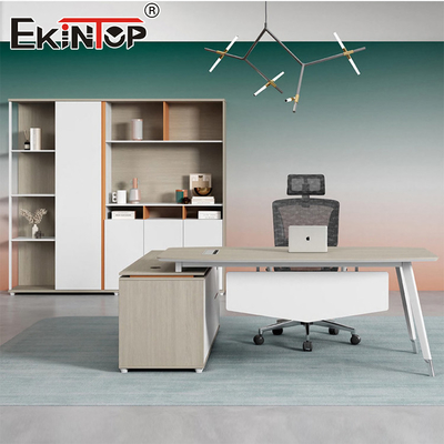Minimalistischer Stil Manager Schreibtisch Modularer Schreibtischmöbel