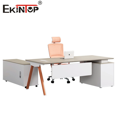 Minimalistischer Stil Weißes Schreibtisch Schrankabteil Modulares Schreibtischmöbel