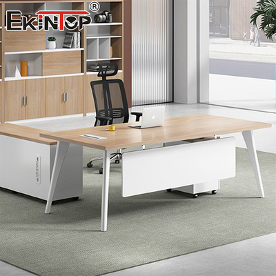 Schreibtische für Büroräume Holz L-Form Tisch Moderne Schreibtisch Modulare Schreibtischmöbel