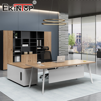 Moderne L-Form Büro Computer Schreibtisch Modular Schreibtisch Möbel Manager Executive Tisch