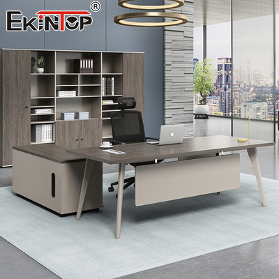 Moderne L-Form Büro Computer Schreibtisch Modular Schreibtisch Möbel Manager Executive Tisch
